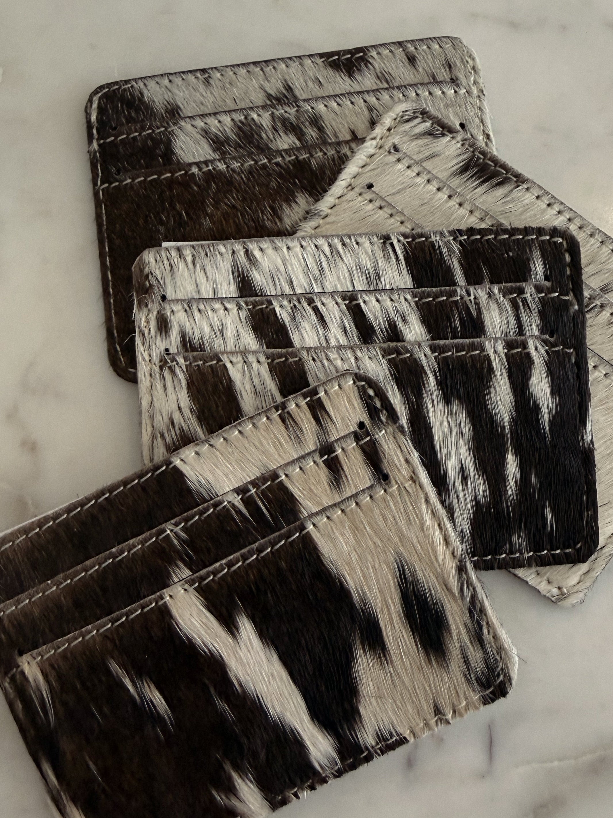 Western Ride Cowhide Card Holder