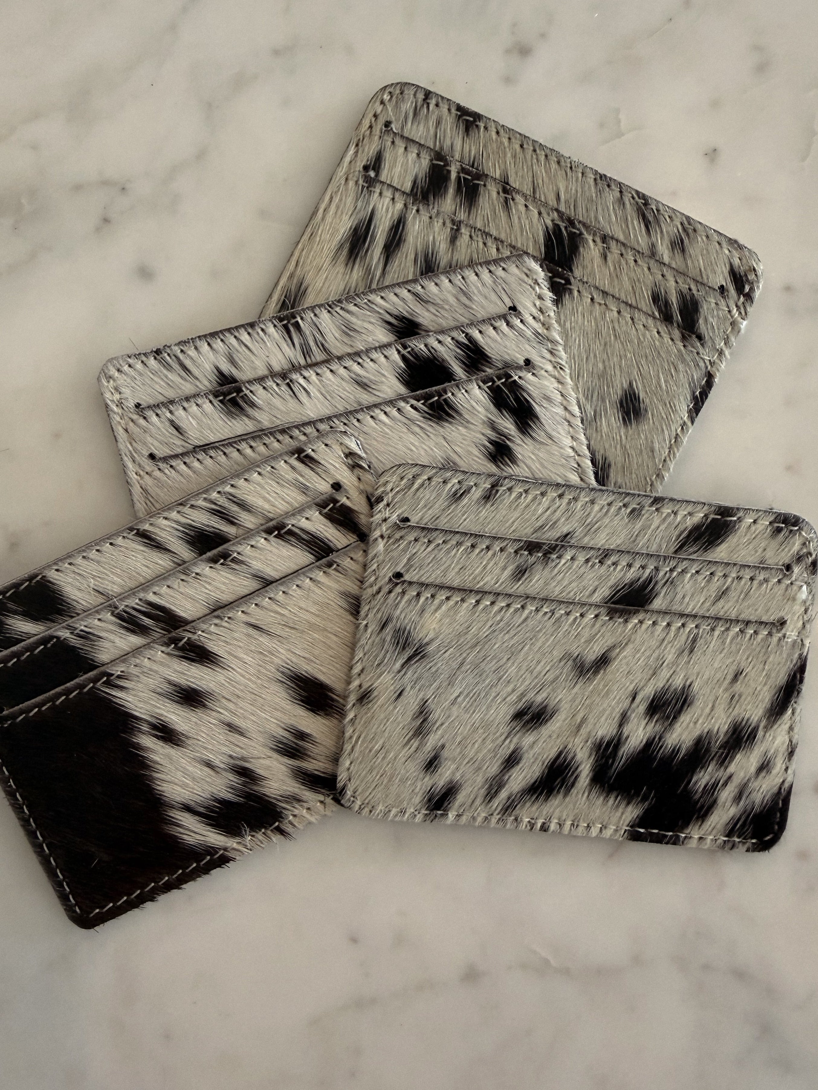 Western Ride Cowhide Card Holder