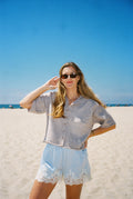 The Elise Short in Blue