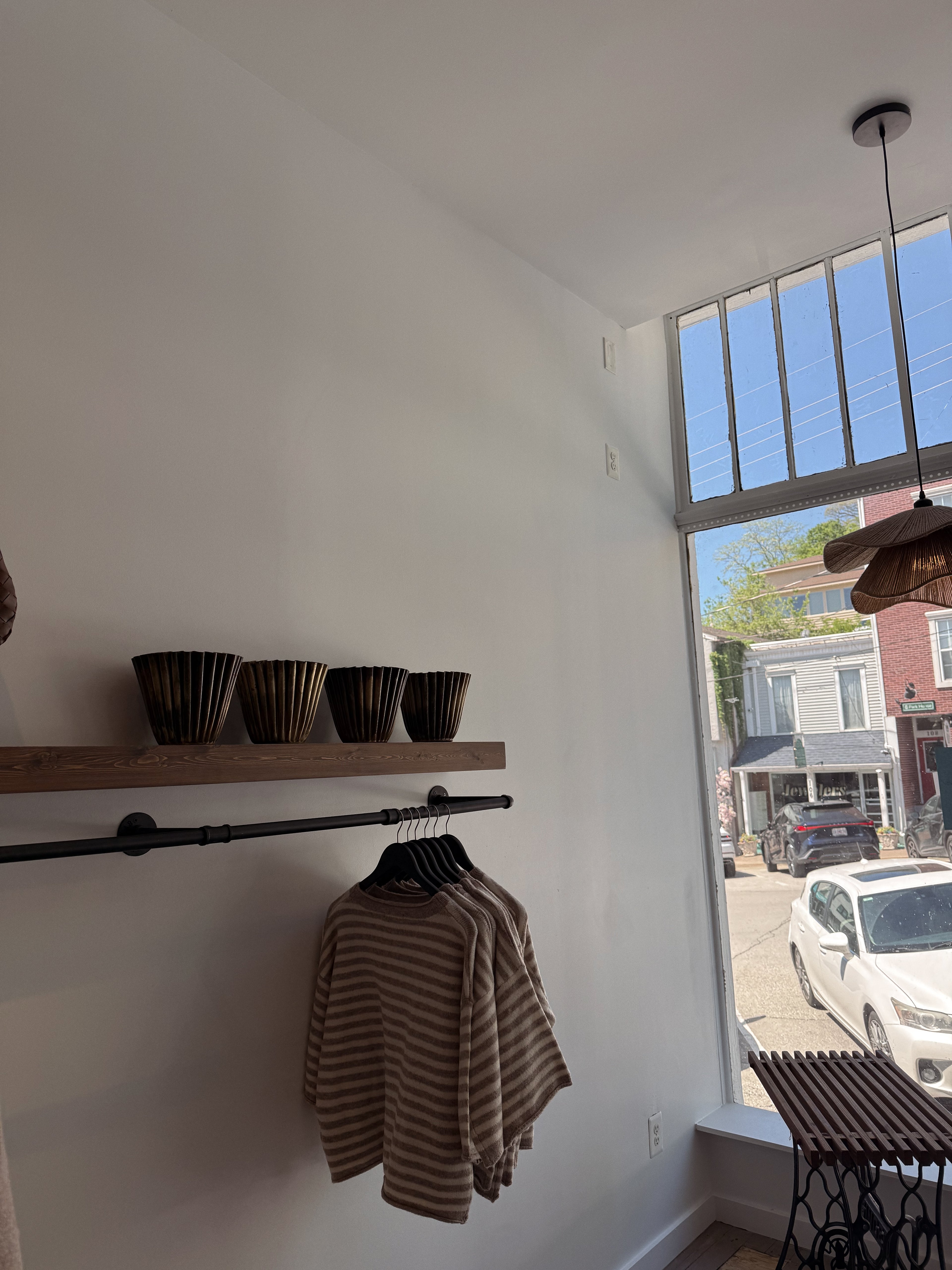 Rosemary Fluted Metal Planter