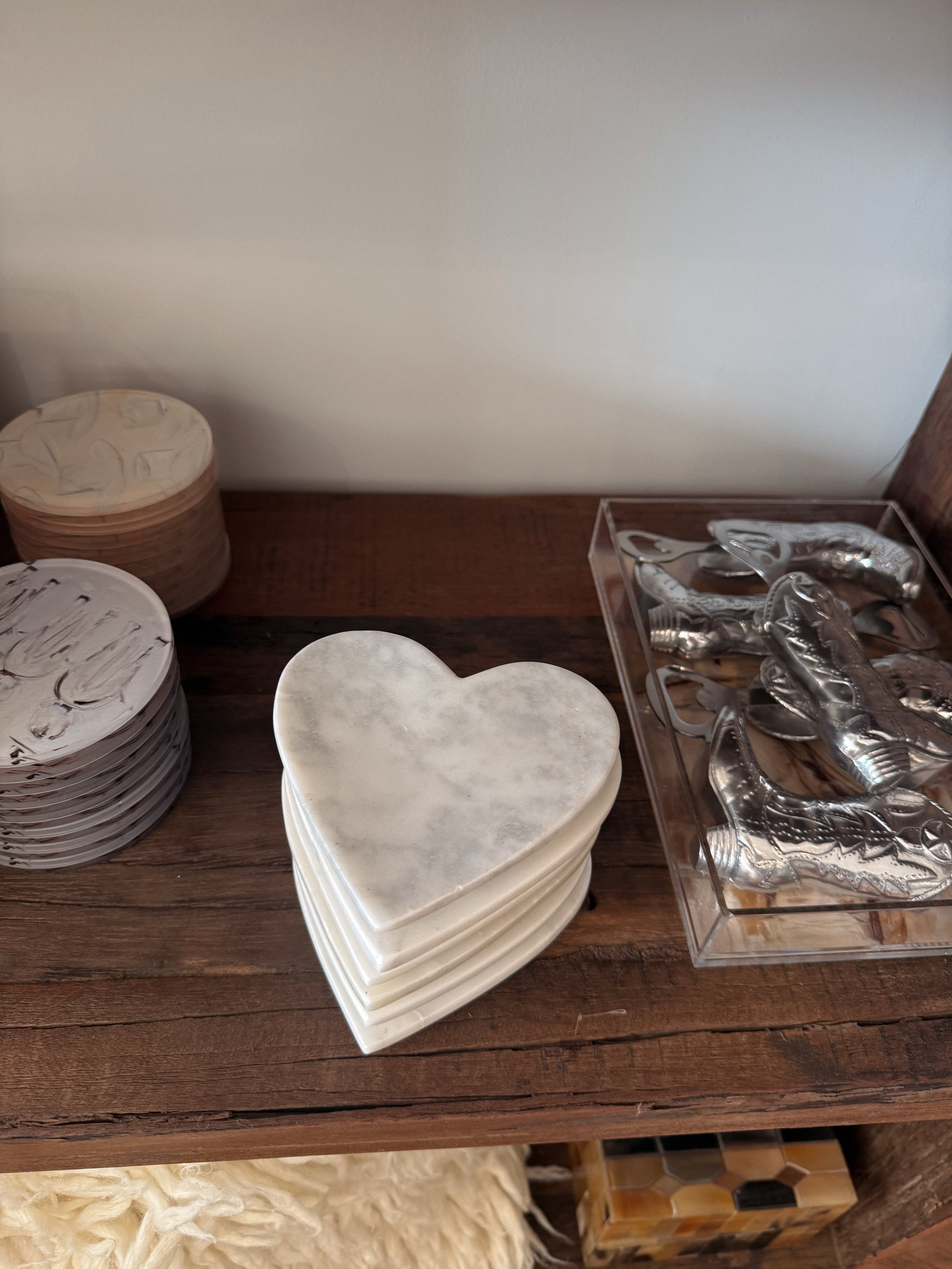 Adella Marble Heart Dish