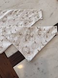 Pumpkin Spice Embroidered Dog Scarf