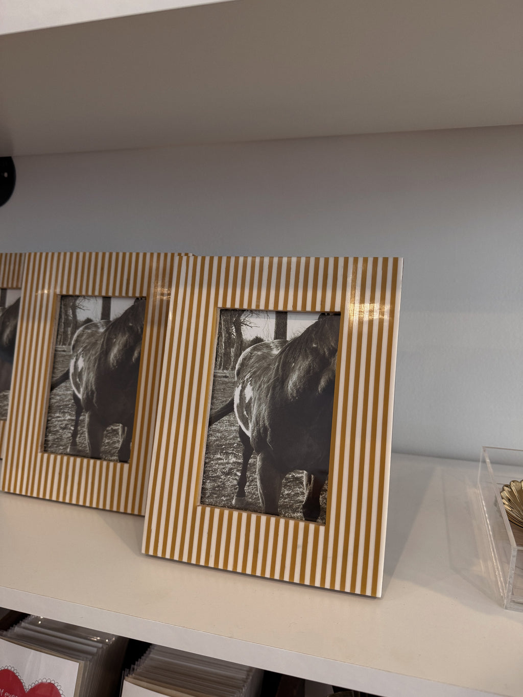 River Striped Picture Frame