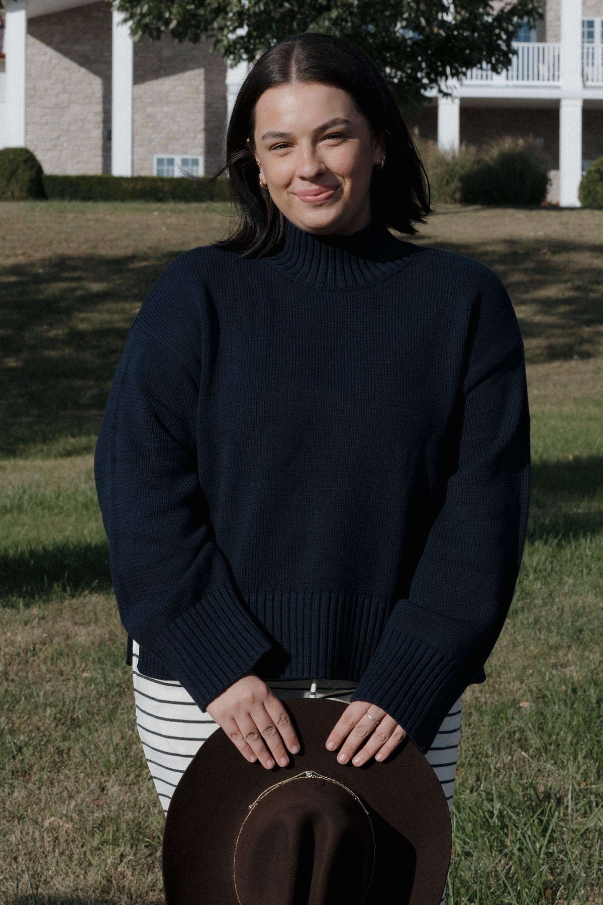 Bethany Knit in Navy
