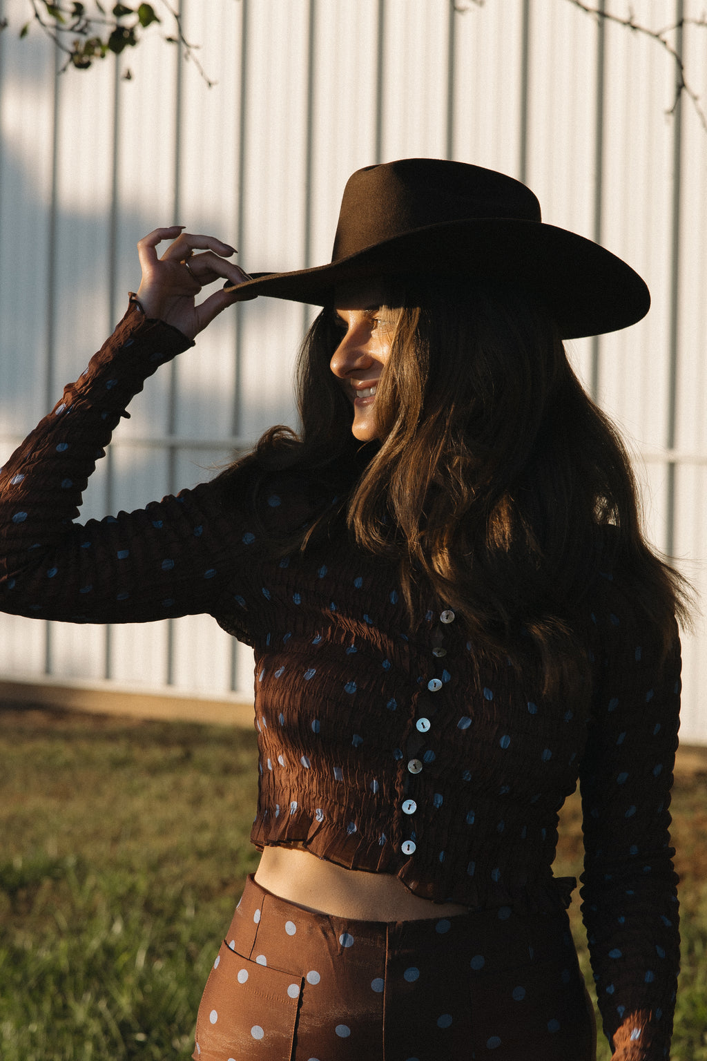 Paloma Dotted Top