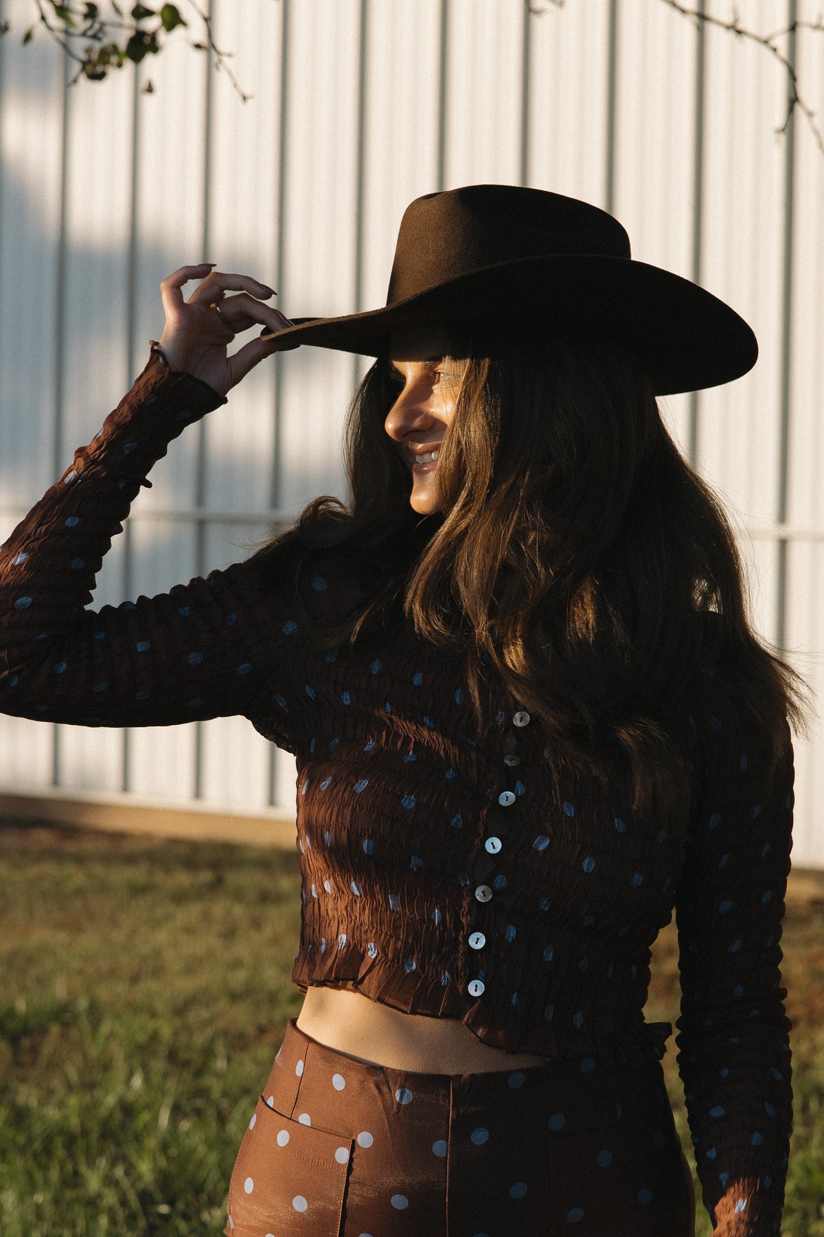 Paloma Dotted Top