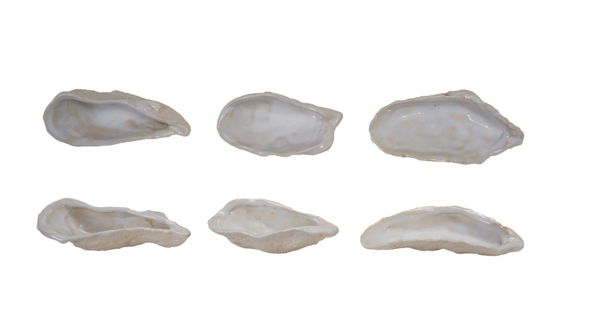 Seaside Stoneware Oyster Dish