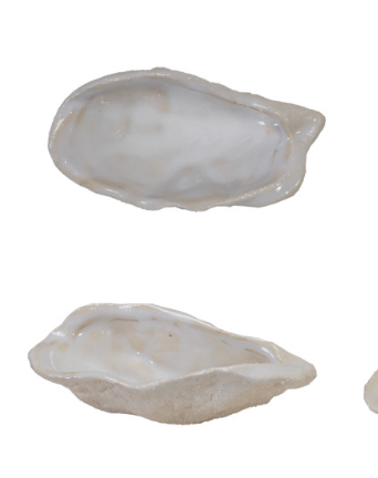 Seaside Stoneware Oyster Dish
