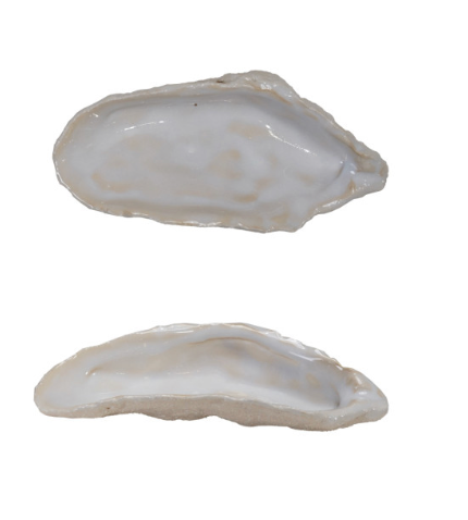 Seaside Stoneware Oyster Dish