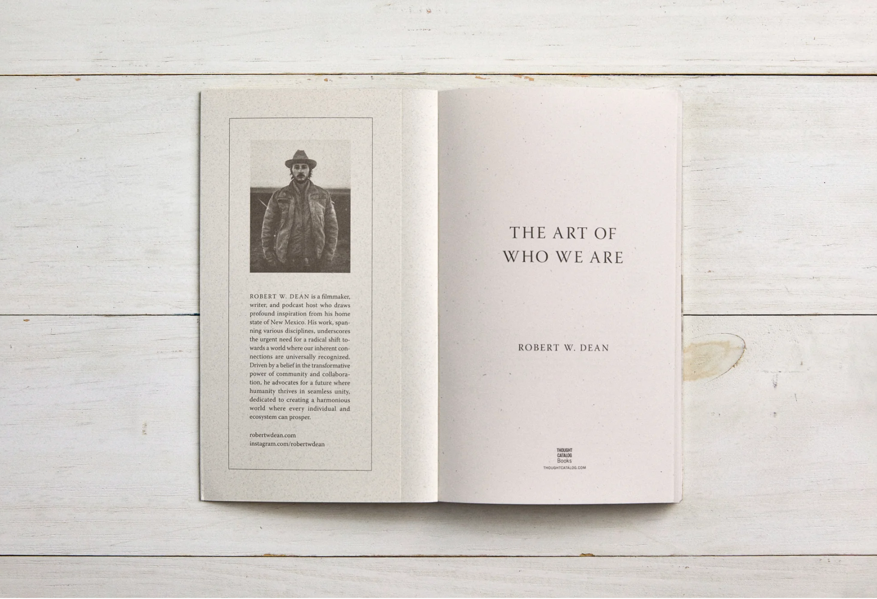 The Art Of Who We Are Book
