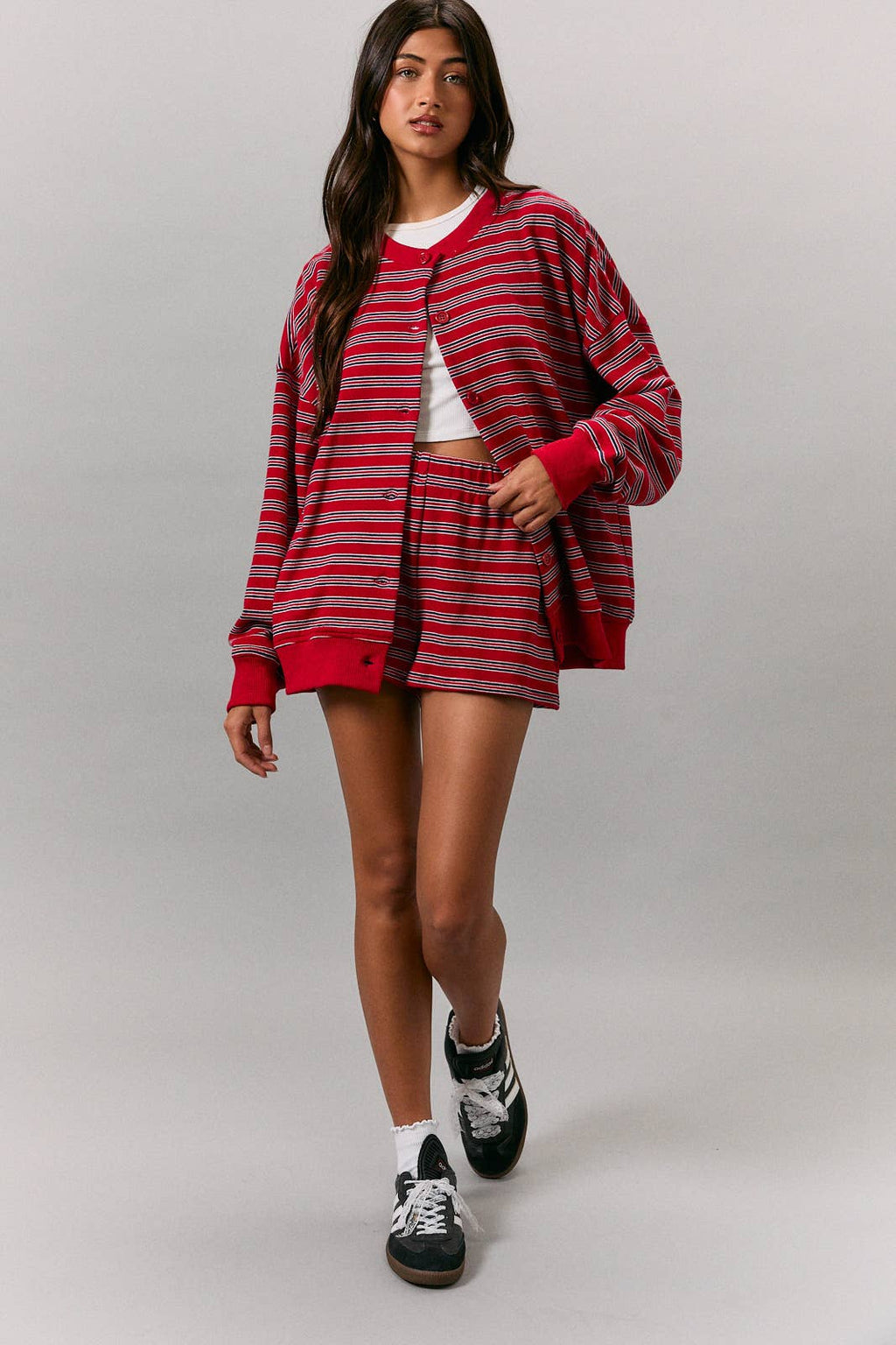 Champs Stripe Shorts