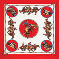 Rodeo Cowboy Embroidered Bandana