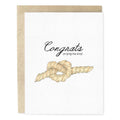 Congrats On Tying The Knot Wedding Greeting Card