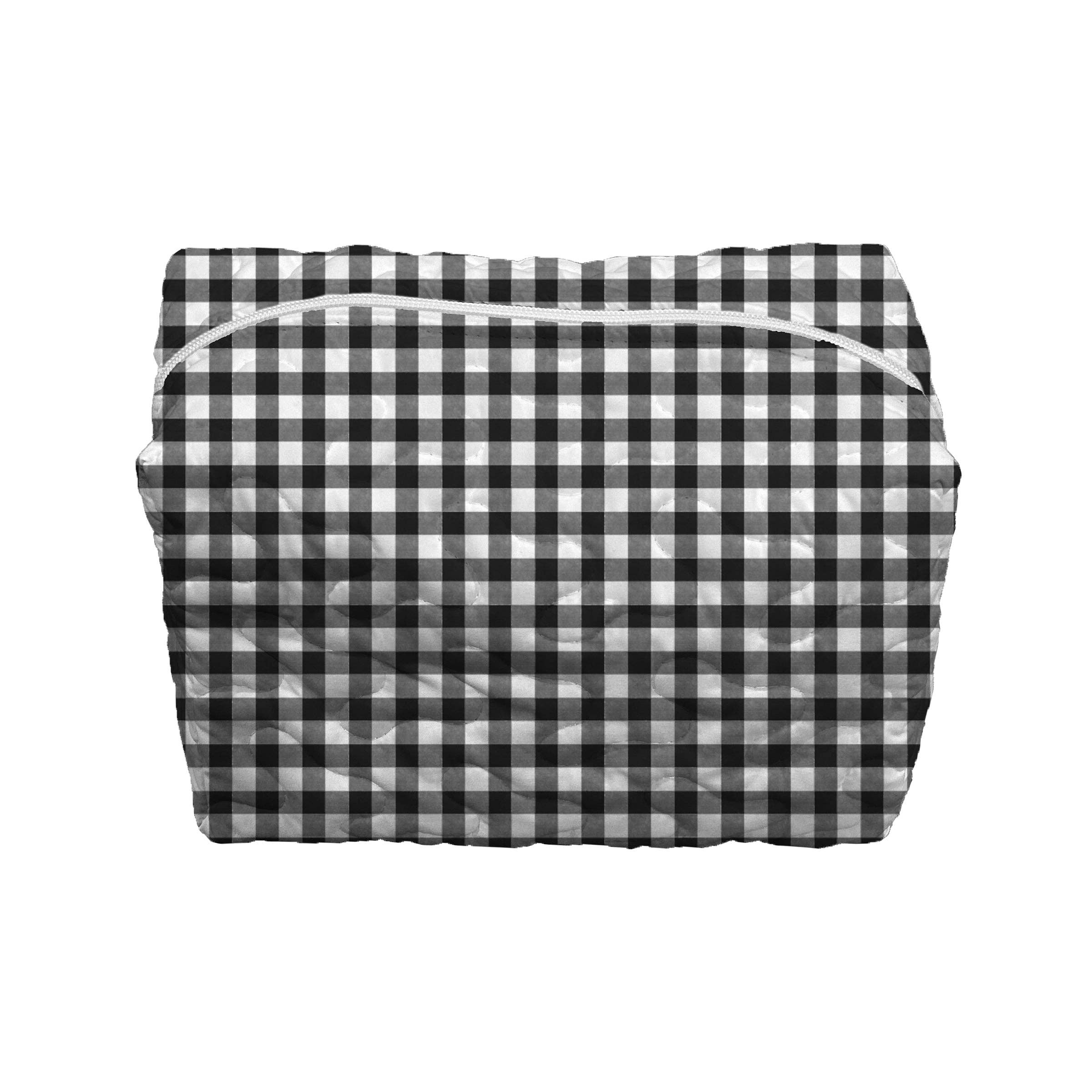 Anthia Gingham Makeup Bag